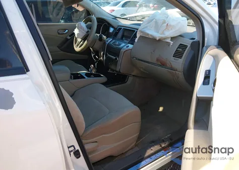 2014 Nissan Murano S z USA, uszkodzony, nr VIN JN8AZ1MU7EW405035